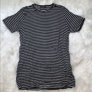 Brandy Melville Striped T-Shirt Dress